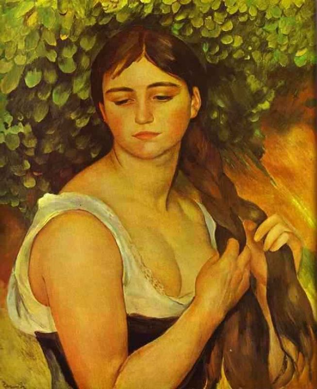 girl braiding her hair (suzanne valadon).jpg